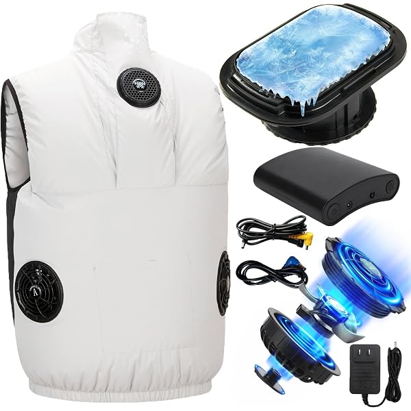 Amazon.co.jp: [Monoyoi] ベスト 空調作業服 冷却ベスト 最大-30℃瞬間
